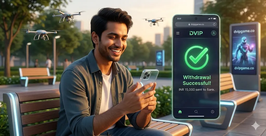 DVIP Game real earning proof withdrawal screenshot and DVIP APK guide 2026