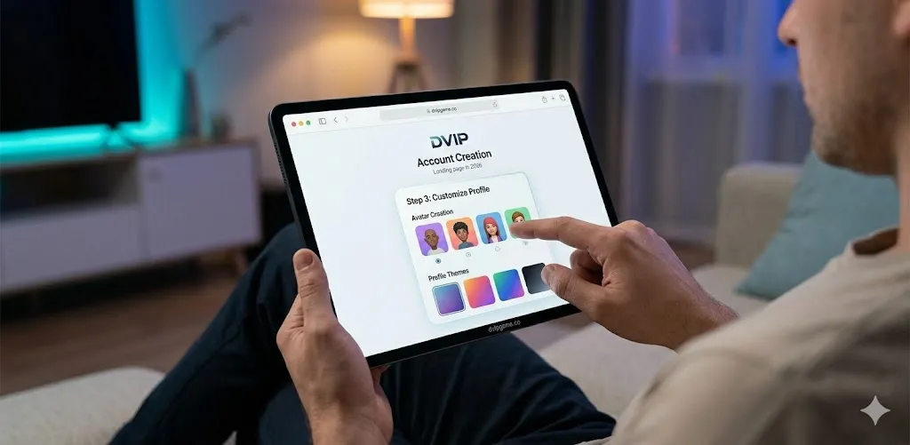 How to create DVIP account step by step