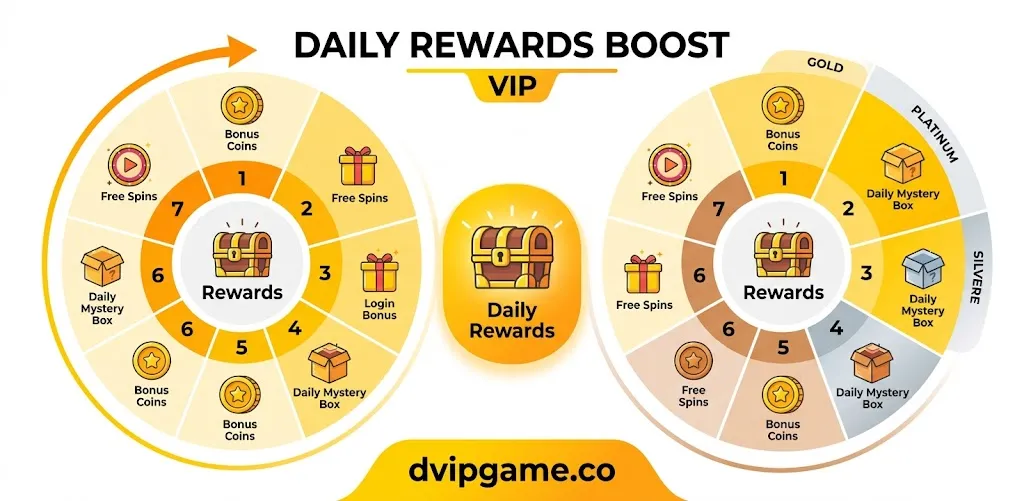 DVIP VIP Levels Guide 2026 – Daily Rewards, Cashback Benefits & Bonus System