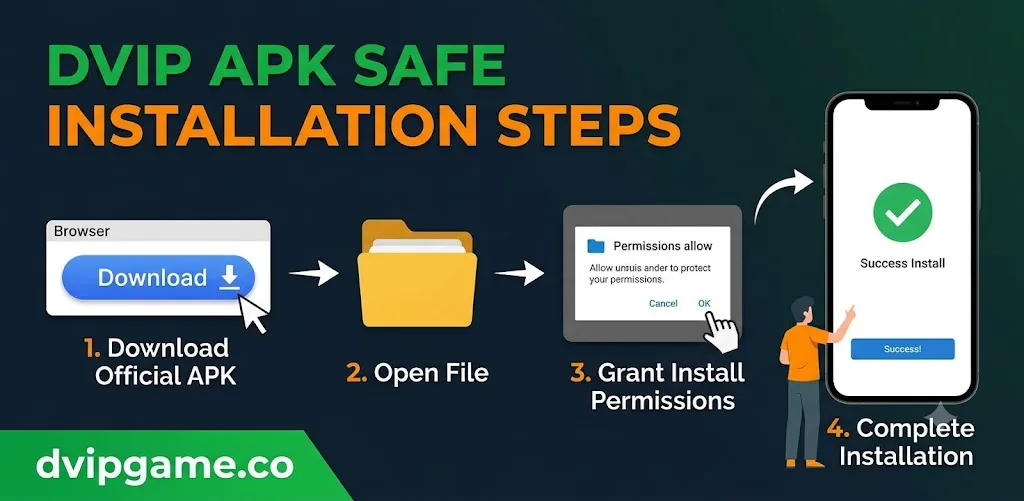 DVIP APK update guide 2026 safe latest version installation process
