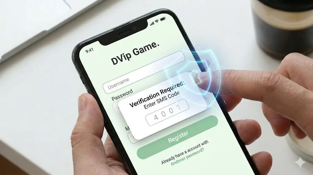 DVip app download installation process and DVip game play store login tutorial for Android users